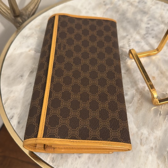 Celine Monogram long Bifold wallet clean interior in good condition beautiful. - Picture 15 of 16